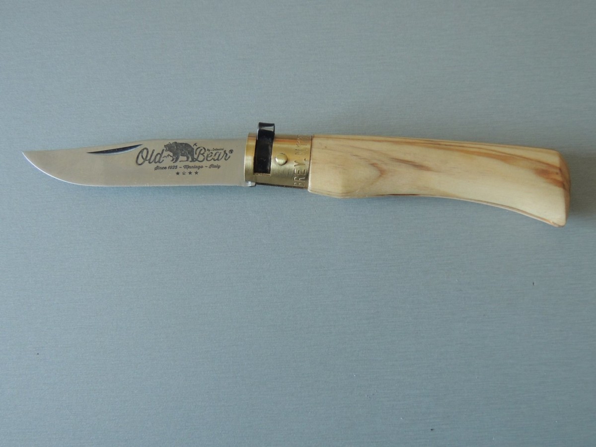 Ancien grand couteau de boucher ou de chasse Nogent