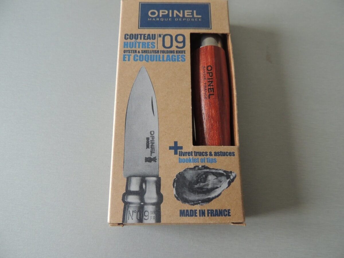 Opinel n°9 couteau à huitre - Coutellerie Henry
