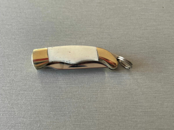 Bijoux couteau miniature inox/ os – Image 2